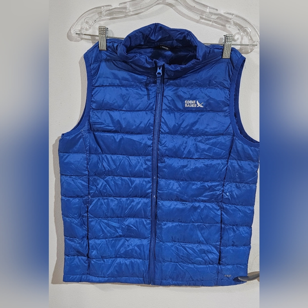 Eddie Bauer Vibrant Blue Quilted Vest
